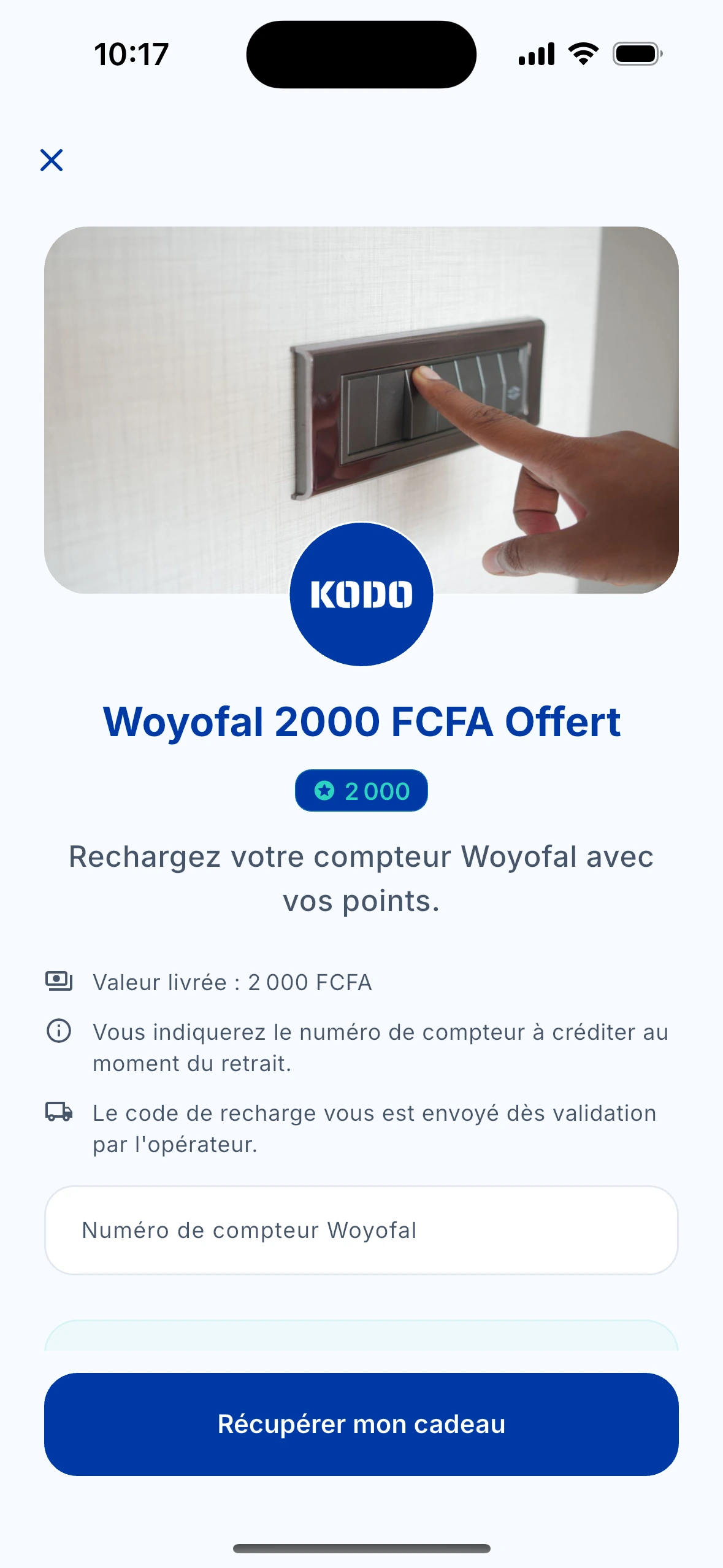 Vos points deviennent des cadeaux